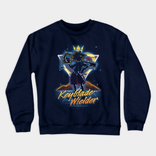 Retro Keyblade Wielder Crewneck Sweatshirt